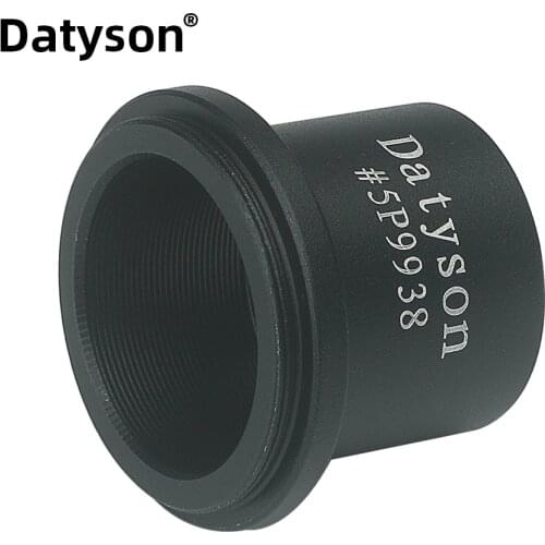 Datyson M28.6*0.6mm Threads to 0.965" T Mount Adapter -Conversion 1.25 Inch Telescope Eyepieces Port to 0.965 Inch Use