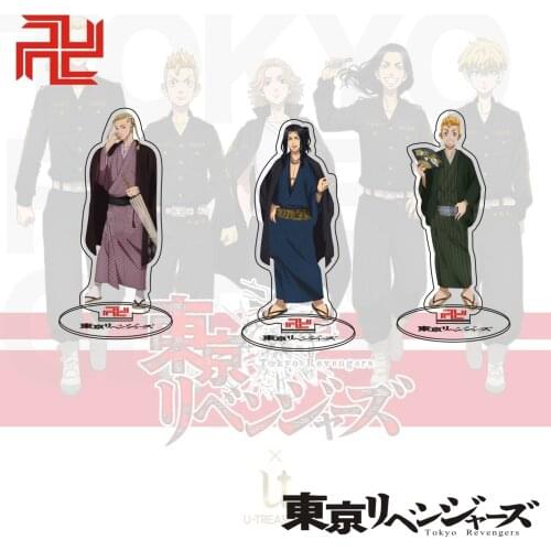 Anime Tokyo Revengers Character Figure Stand Model Cosplay Manjiro Ken Takemichi Hinata Plate Acrylic Figure Model Props 2021