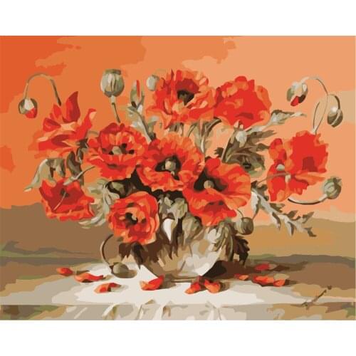 Gastrology Love Saucerman Oil Picture By Numbers Acrylic Paint Colorful Diy Kits For Adults Drawing Coloring Painting By Number