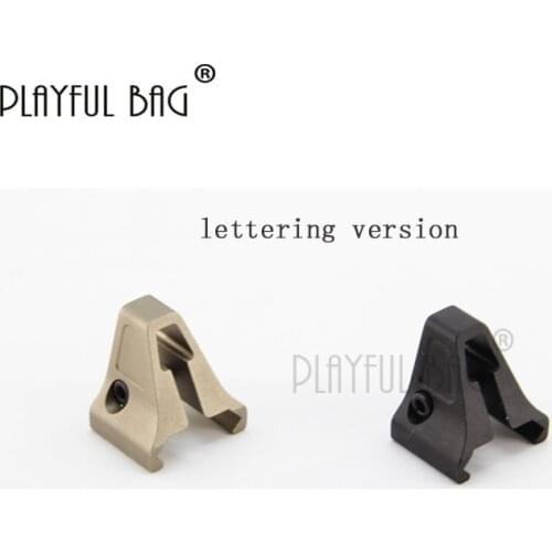 Playful bag Outdoor sport SLR mini handstop Upgrade material handstop Gel ball gun tactical accessories CS refitting toys QC11S