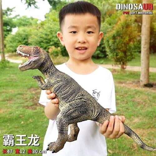 Simulation Soft Rubber Tyrannosaurus Rex Toy Model Childrens Dinosaur Model Suitable For Childrens Birthday Model T-rex Toys