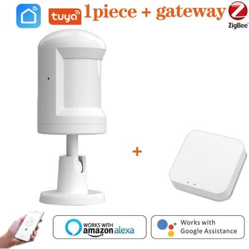 Tuya ZigBee PIR Sensor Wireless Connection With Gateway Human Body Movement Motion Infrared Detector Security Smart Life APP