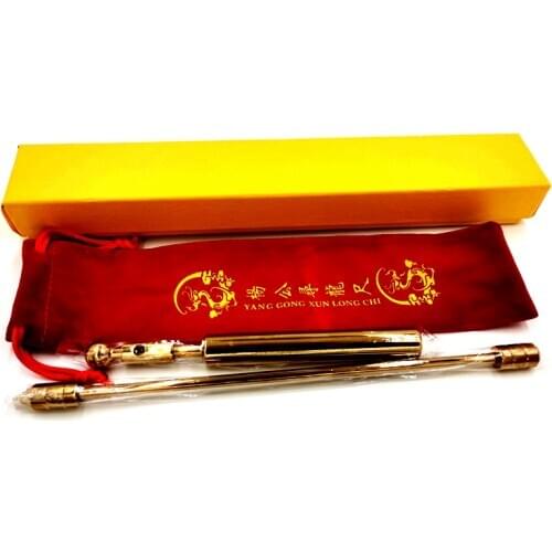 Feng shui feet measuring rod water pulse divination compass measuring wind water dragon Pure brass pendulum long 23.5cm ,176g