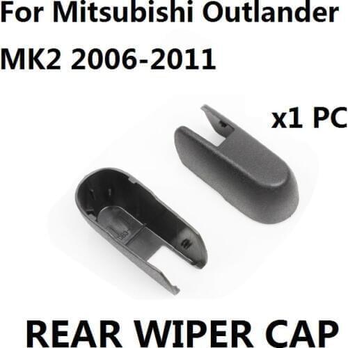 Car Styling Rear Wiper Blade Cover Cap For Mitsubishi Outlander MK2 2006-2011 1 Plastic Cap New