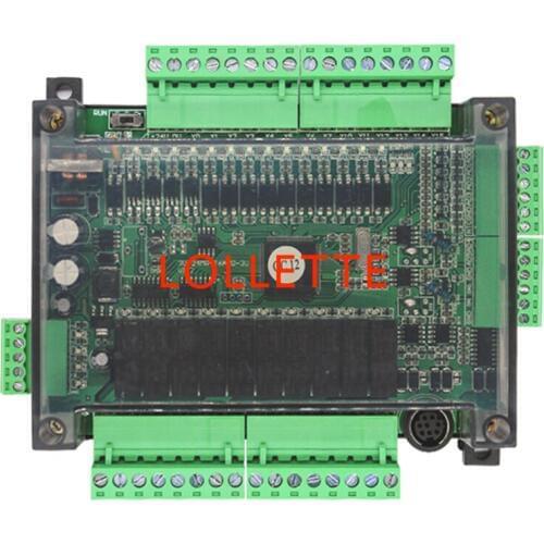 LE3U 24MR-4T-6AD2DA RS485 Temperature measureme1 4 input 10 relay output 6 analog input 2 analog output plc controller