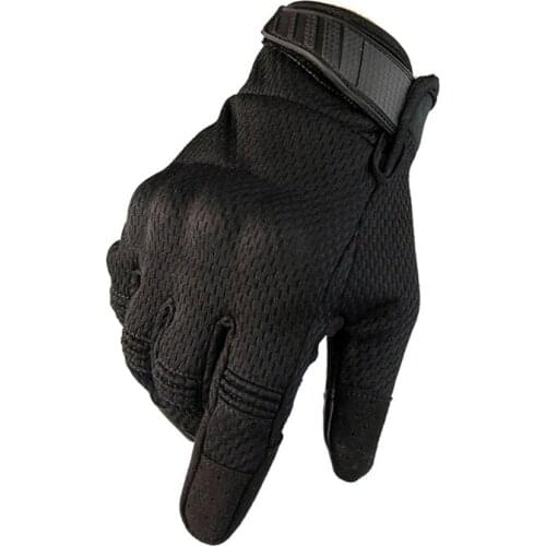 Motorcycle Gloves Summer Breathable Tactical- Full Finger Gloves Touchscreen