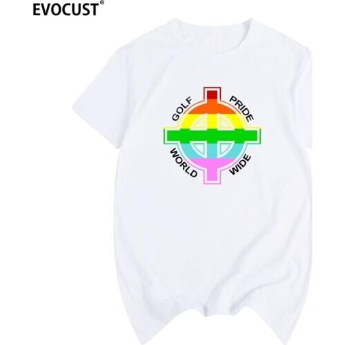 Pride Golfed Wang Tyler The Creator Ofwgkta Skate Summer t-shirt Cotton Men T Shirt New Women Tee