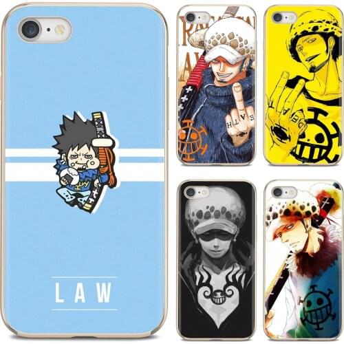 Soft TPU Case For Samsung Galaxy A10 A40 A50 A70 A3 A5 A7 A9 A8 A6 Plus 2018 2015 2016 2017 One Piece Trafalgar D. Water Law Art