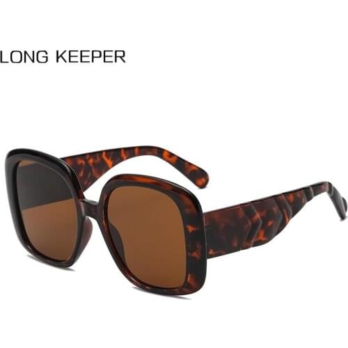 Oversized Square Sunglasses Women Men Black Luxury Big Frame Sun Glasses Female Vintage Shades Eyewear UV400 gafas de sol mujer