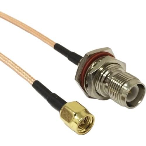New Modem Coaxial Cable SMA Male plug To RP-TNC Female Jack Connector RG316 Cable 15CM 6inch Adapter RF Pigtail