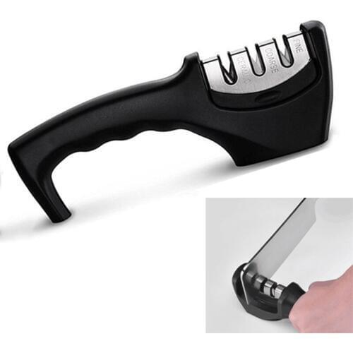 NEW 3 Stages Fast Knife Sharpener Professional Kitchen Sharpener for Knives Whetstone Tungsten Diamond Ceramic Sharpener Tool