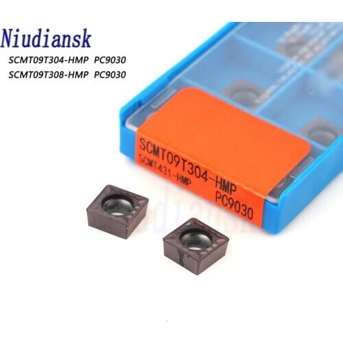 Inserts 10PCS SCMT09T304 SCMT09T308 HMP PC9030 High Quality Internal Turning tool CNC Carbide Insert For Stainless Steel