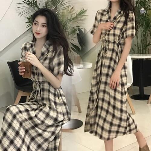 XLMJDZGS Summer Short Sleeve Dresses