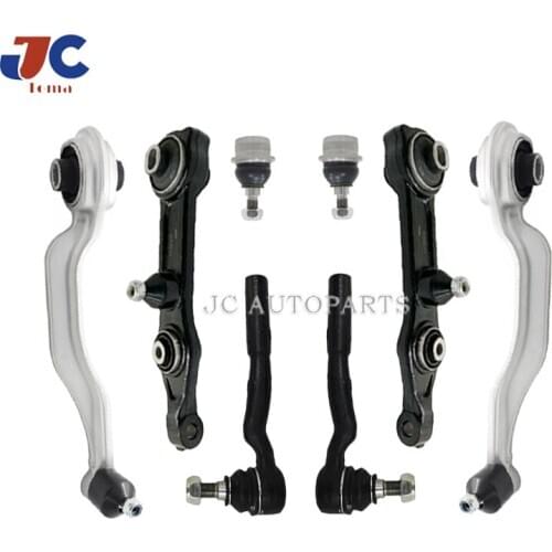 8pcs/set Truck Control Arm For Bens W211 S211 W219 Front Auto suspension Parts lower Control Arm kit Tie Rod end