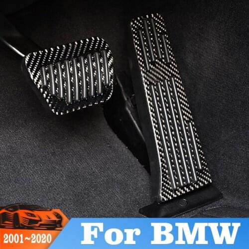 Car Fuel Foot Brake Pedals Cover For BMW E46 E60 E53 E82 E87 E90 E91 E70 E71 F25 F26 F10 F11 F01 F02 F30 F20 E36 Accessories