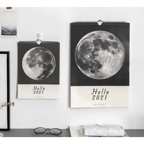 2021 Calendar Monthly Wall Calendar 12 Months Large Blocks Great for Marking and Planning, Coil Binding