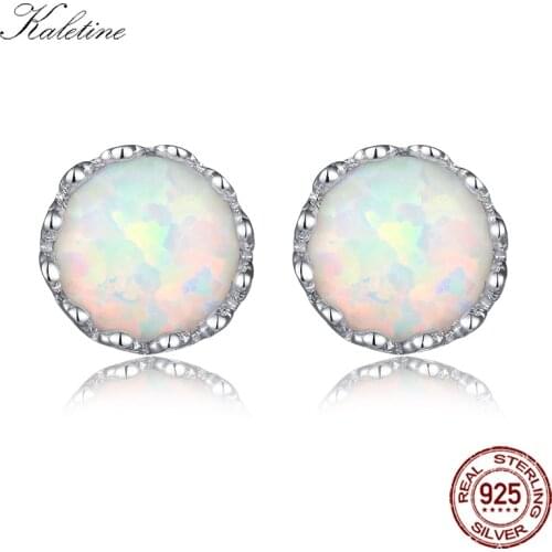 KALETINE Women's Silver Earrings