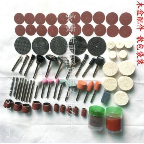 Fixmee 100Pc Rotary Tool Accessory Bit Set Suit Dremel 1/8" Shank Grinding Polishing For Rotary Machine
