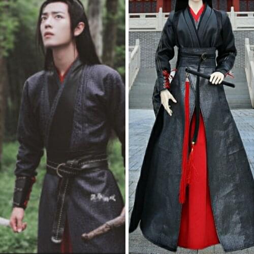 The Untamed Ready Stock Wei Wuxian Xiao Zhan BJD Doll Clothes Similar Custom Made 72cm 1/3 Male Boy bjd Chinese Ancient Costume