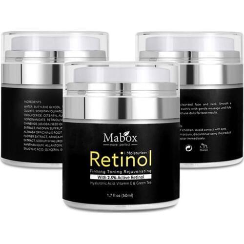 2.5% Retinol Whitening face cream + Vitamin C Serum Anti aging Anti Vitamin C Moisturizer Face Cream