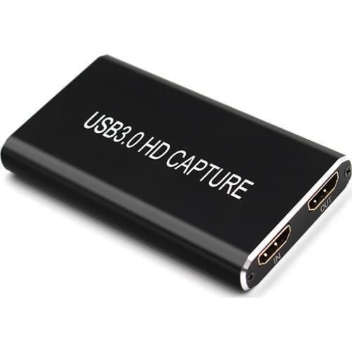 USB3.0 Video Capture HDMI to USB 3.0 Type-C 1080P HD Video Capture Card for TV PC PS4 Game Live Streaming for Windows Linux Os X