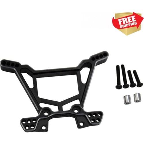 RC Radio control car RUF3001 Aluminum Rear shock tower TRAXS Rustler 4X4 option upgrade parts