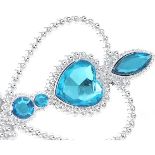 Elsa Anna Tiara Princess Crown Wig Wand Gloves Christmas Cosplay Elsa Set C5AF