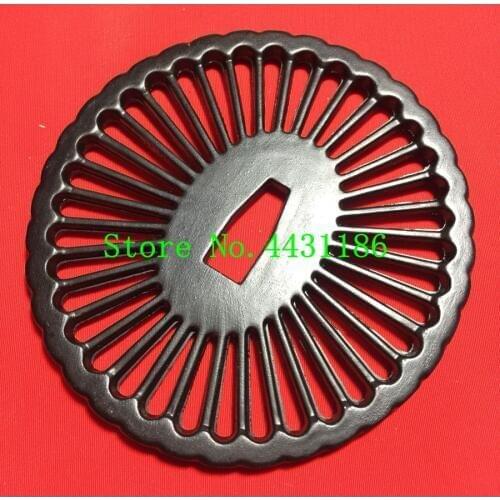 Japanese Sword Tsuba Black Alloy For Sale Katana Universal Hand Guard Swords Fitting Brand New Supply