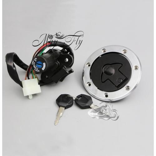 Ignition Switch Lock Fuel Gas Cap Key Set for Kawasaki Ninja ZX6R ZX7R ZX-9R ZZR400 ZZR600 ZXR400 ZXR750 Motorcycle