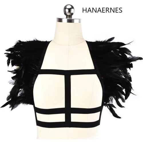 Women Sexy Bandage Elastic Cage Bra Lingerie Punk Bondage Straps Harness Underwear Goth Top Festival Clothing Goth Underwear