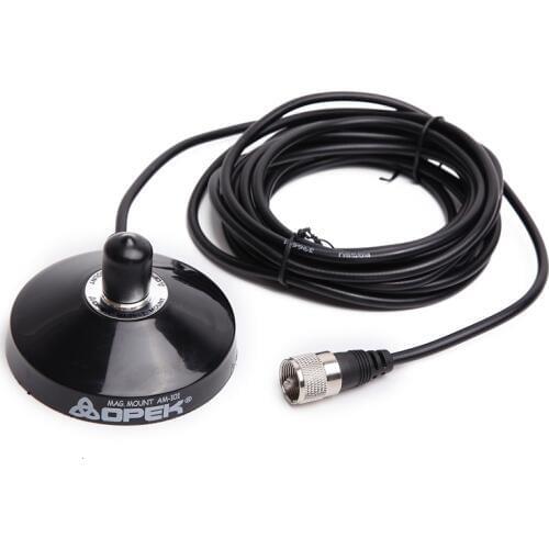 Abbree OPEK VH-1208MU 136MHZ-512MHz VHF UHF Dual Band Antenna Mount Kit for Baofeng TYT QYT Yaesu Icom Ham Mobile Radio