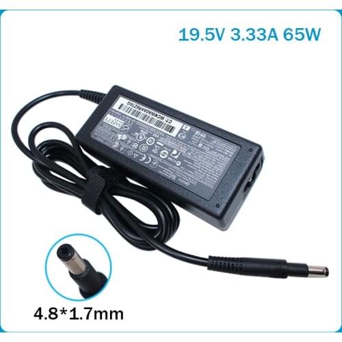 4.8*1.7mm 19.5V 3.33A AC Adapter For hp envy 4 envy 6 PPP009D pavilion sleekbook 14 Series 15-E012SA 15-E013SA charger