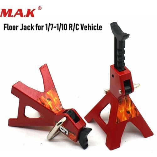 1/10 Scale RC Accessory 6 Ton Adjustable Height Jack Stand for 1/10 RC4WD SCX10 Rock Crawler RC Car