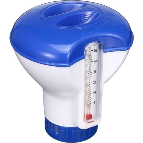 5 Inch Swimming Pool Spa Chemical Dispenser Floating Tablet Chlorine Automatic Applicator Supplier Pump Pool Accessories