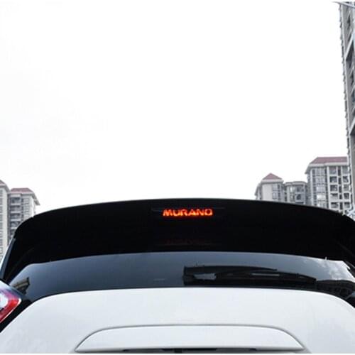 Car Brake Lights Decorative Cover For nissan murano 2015 2016 2017 2018 2019 2020 2021 High Mount Stop Lamp Stickers accessories