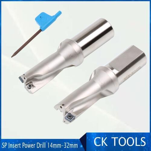 Free delievery ZD03 14mm -32mm SP MG05 060204 Drill Type For 3D U Drilling Shallow Hole indexable indexable insert drills