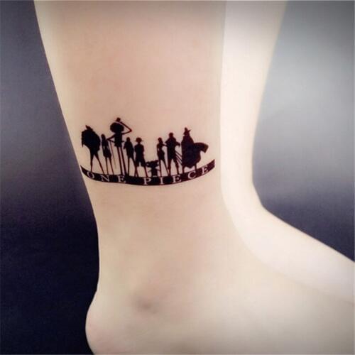 ONE PIECE All members cosplay Animation Cartoon logo tatoo tattoo Sticker XR097