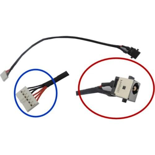 For ASUS X751 F751LD VX50V DC Power Jack Charging Cable Wire Cord Connector