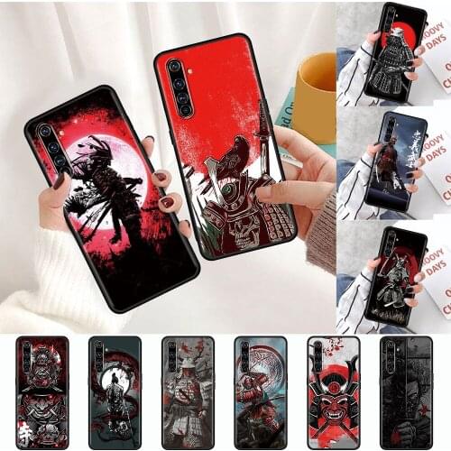 Aesthetic Samurai Cool Phone Case for Realme 6 7 5 Pro C3 8 C21 XT C11 C15 C20 X50 X50Pro 5G 7i GT Neo TPU Cover Soft Capas