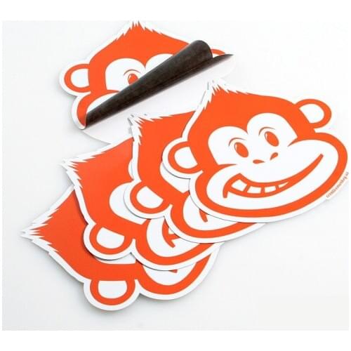 Custom UV Protection Die Cut Waterproof Gloss Vinyl Logo Sticker suppliers ---PX9027