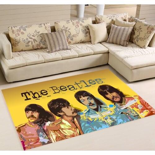 Beatles Pattern Rug, New Fashion Rugs, Modern Rug, Corridor Carpet, Fan Rugs, 3d Print Carpet, Kids Room Rugs,Arts Rug,ms0158