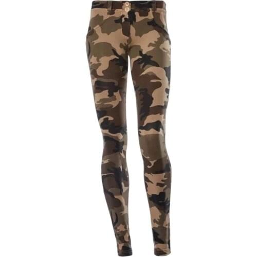 New Sexy Workout Leggings Women High Waist Casual Stretch Printed Fitness Leggings Running Sport Army Camouflage push up Pants