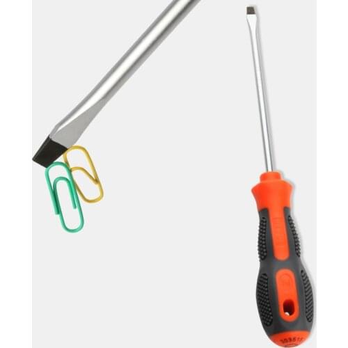 Slot Slotted Screwdriver Magnetic Bit Adjustable Screwdriver Set Ratchet Wrench Socket Repair Manual Tool