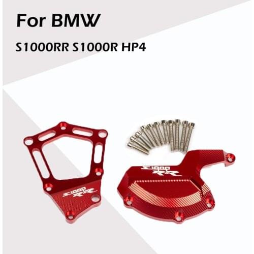 Applicable to BMW S1000RR S1000R HP4 CNC Modified Engine Protective Cover Side Cover Anti-Fall Block