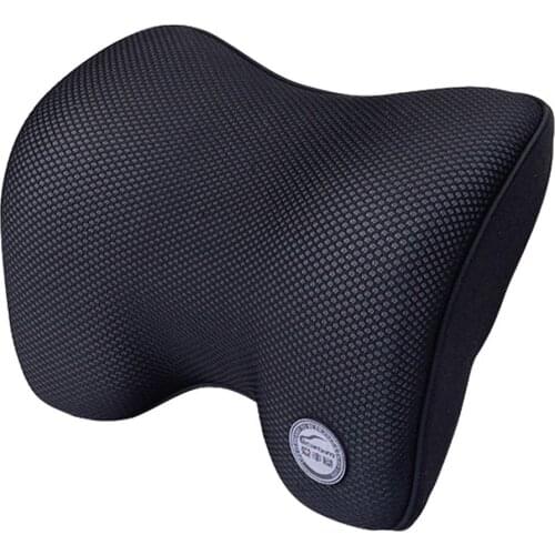 ICAROOM Car Neck Headrest Pillow 3D Space Memory Cotton Neck Pillow Universal Car Seat Neck Support Headrest Pillow c