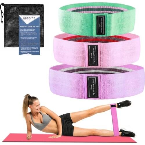 Portable Fitness Exercise Equipment Rubber Resistance Band Yoga Studio Stretch Rubber Strength Womens Weight Loss Exercise