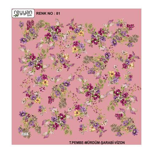 REYYAN SILK OYALIK WRITING (NEW QUALITY)-15326 - RENK-81