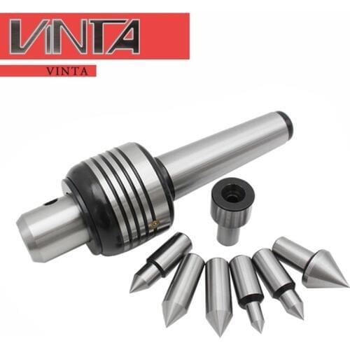 CNC lathe center suit Morse Lathes MT2 MT3 MT4 MT5 Precision Alloy Lengthened Thimble Live Revolving Lathe Turning Tools Rotary