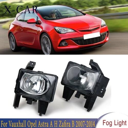 X-CAR For Vauxhall Opel Astra A H Zafira B 4462133, 24462134 Fog Light Without Bulb Driving Light 2007-2014 Left Right