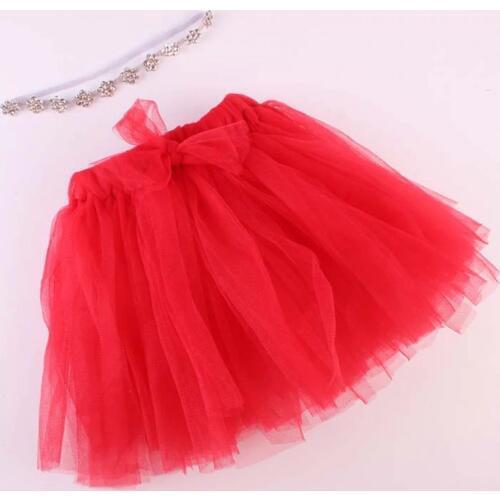 New Baby Girl Tutu Skirt Cute Kids Princess Tulle Skirts With Rhinestone Headband Party Newborn Photography Props Photo